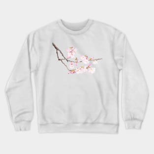 pink cherry blossom 2023 2 watercolor Crewneck Sweatshirt